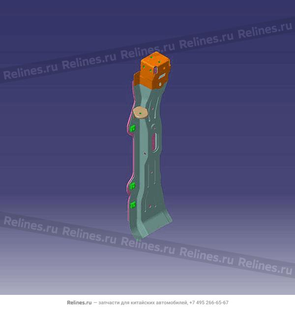 Панель крепления радиатора левая M1DFL3 - 50100***AADYJ