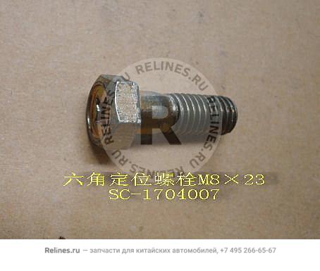 Hex bolt(M8×23)