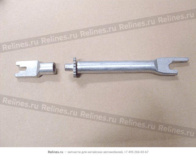 Clearance adj screw rod RH(RR brake) - 3502***P01