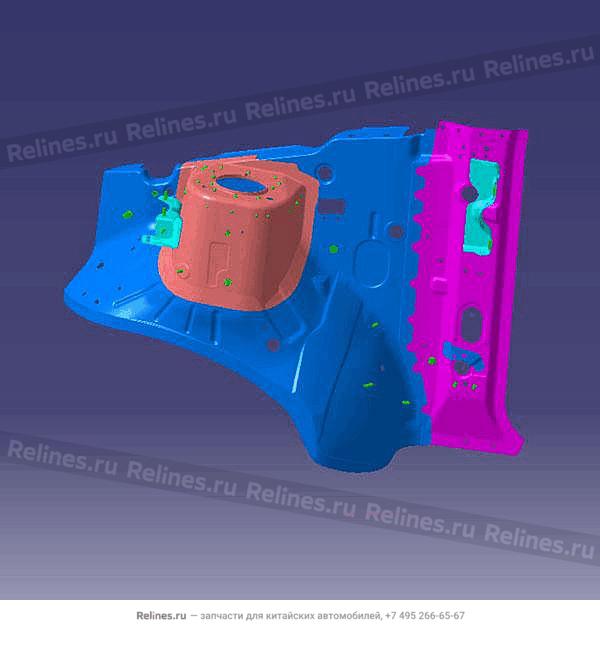 FR wheel arch-rh - 50900***AADYJ