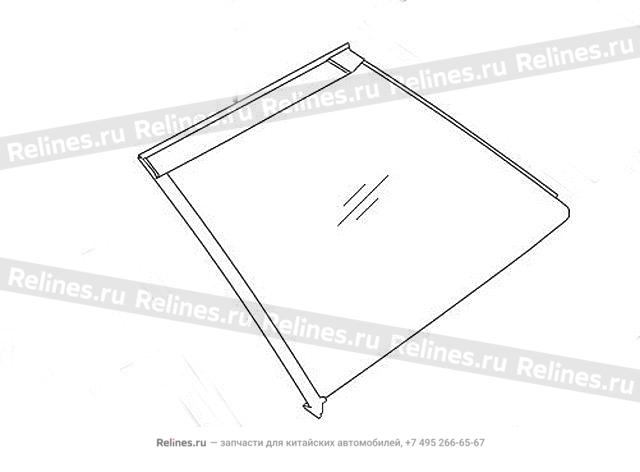 Glass body side window LH - 54031***Y00A