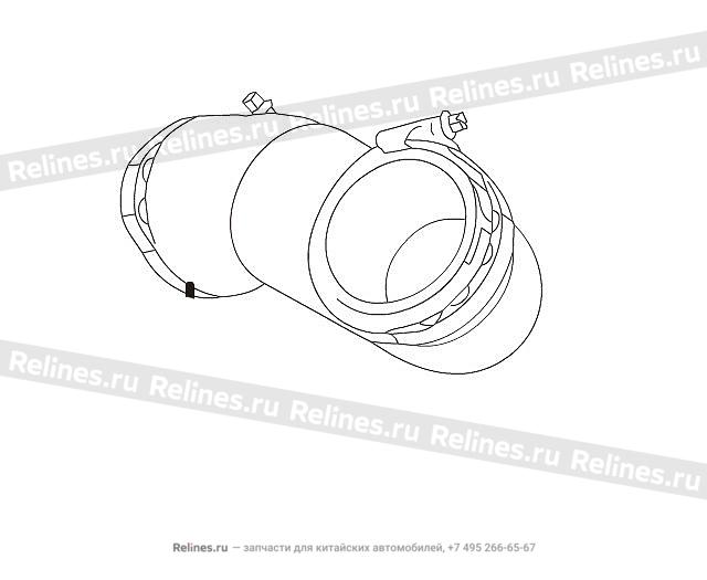 Air outlet hose intercooler - 11190***Y04A