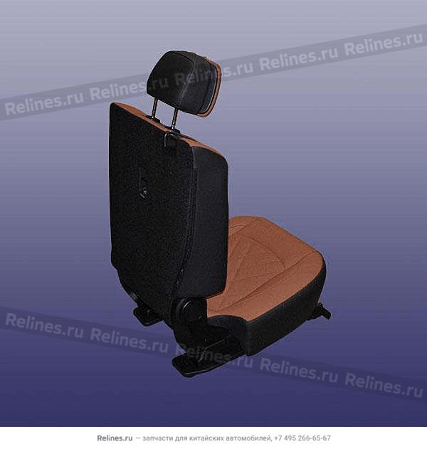 Seat RH with BUCKLE-2ND row - 40200***AAABN