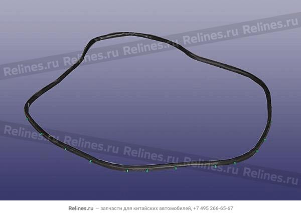 RR secondary door seal LH - J42-***213