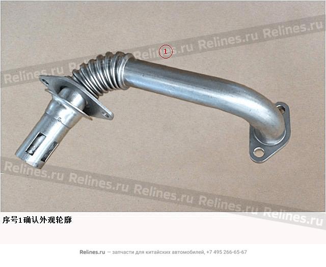 Air outlet hose-egr cooling device