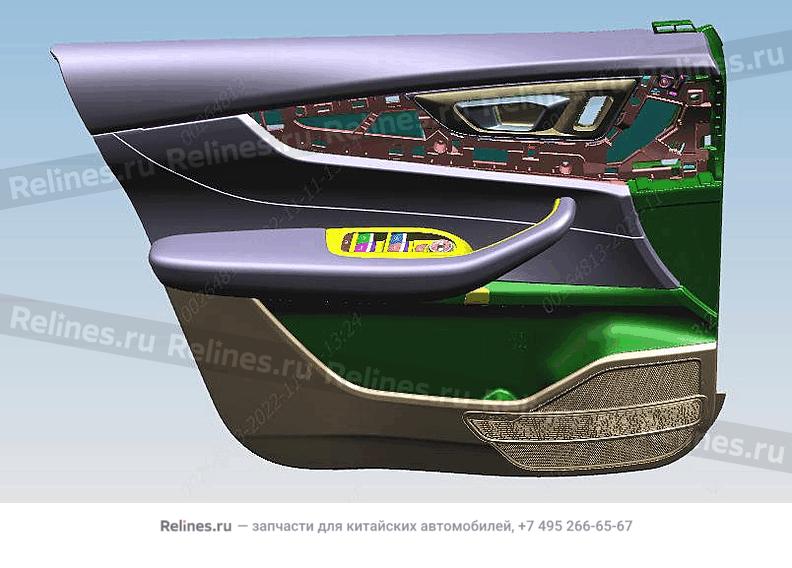 Панель передней обивки двери левая с выключателем T19