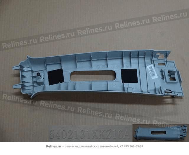 UPR guard plate assy-b pillar LH - 540213***16AD4