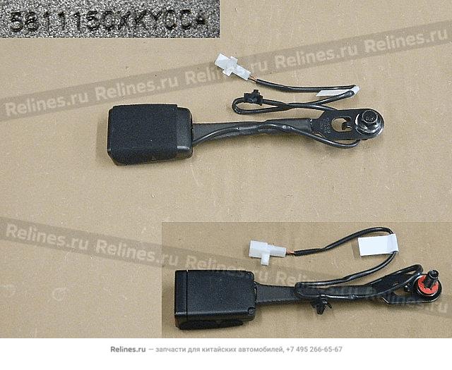 Lock assy FR seat belt - 58111***Y00A