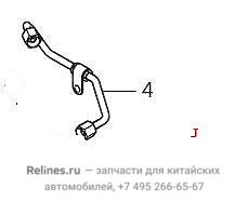 Трубка топливной рейки впускная - 1100***EN01