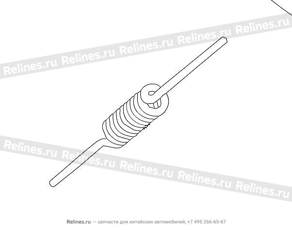 Adj screw rod,LH - 33011***W09A