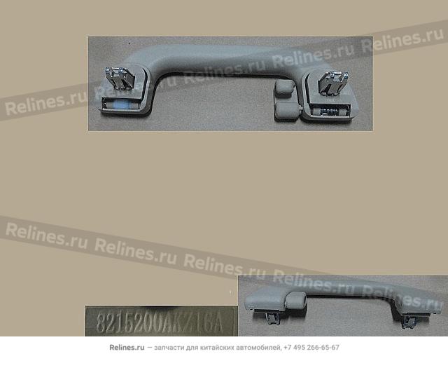 RR roof handle assy LH - 821520***16AE3