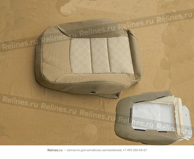 Fabric driver seat backrest assy (beige) - 680510***0XA3S