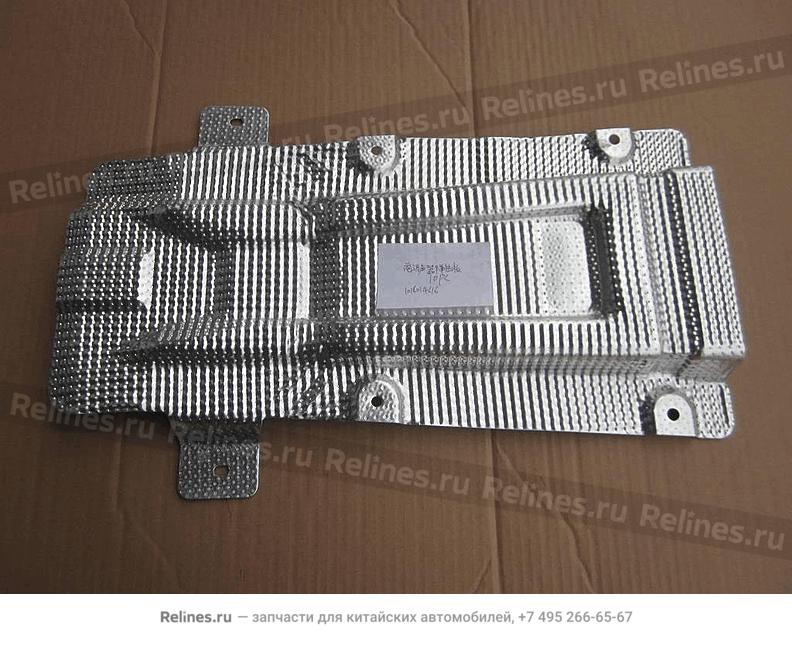 Front muffle heat insulation - 101***616