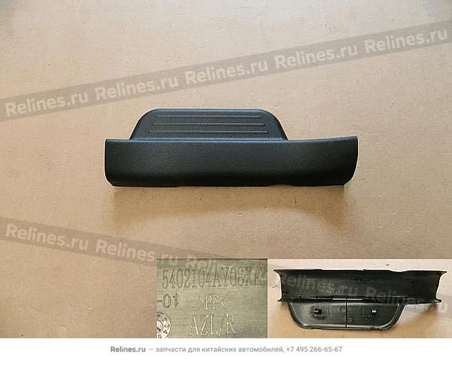 Clamp plate-rr doorsill RH - 54021***08XA