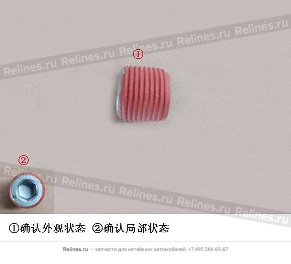 Пробка заливная