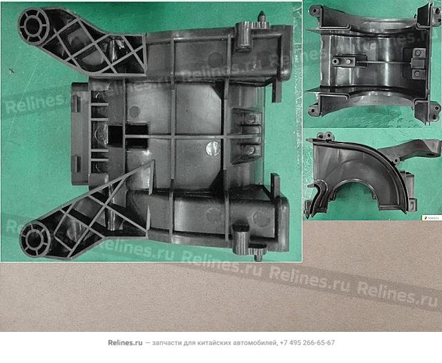 LWR housing RR air duct distributor - 81002***W09A