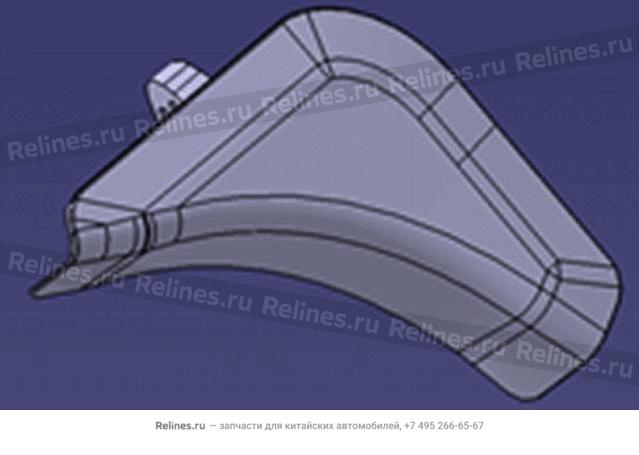 Накладка рамки двери передняя - 620210***02A86