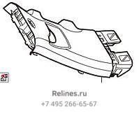 Облицовка стойки центральной нижняя левая - 540210***01AF4