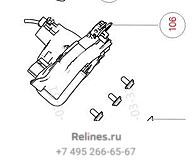 Замок двери задней правой - 62052***T10A