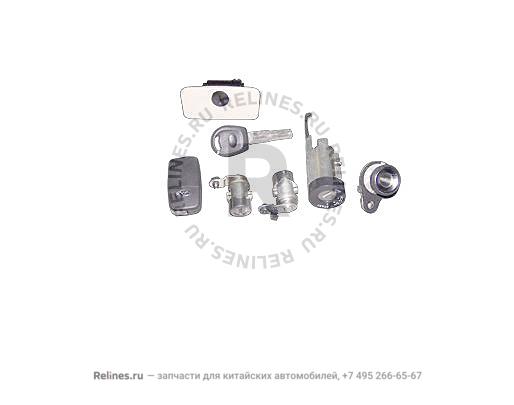 Lock assy-remote - B11***5P2