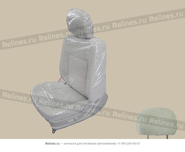 FR seat assy LH(elec fabric grayish) - 6800100-***-D1-1213