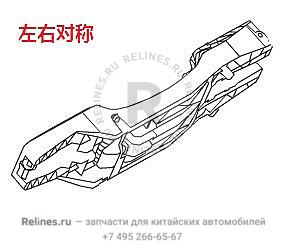 Handle frame-fr door RH