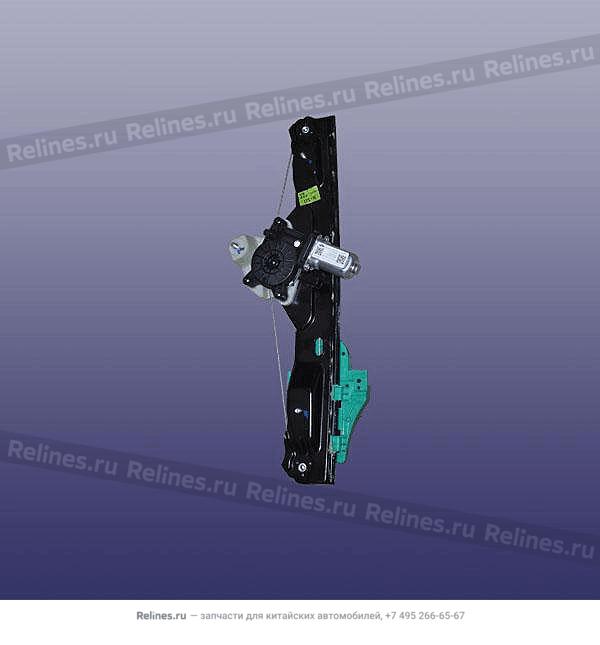 Механизм стеклоподъёмника двери задней правой M1E