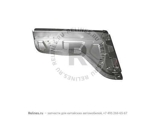 Панель крепления левая радиатора мет.