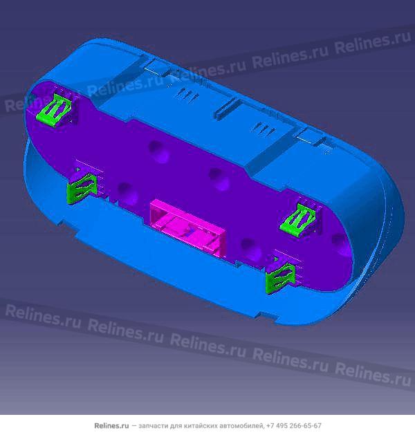 Center control panel - T15-7***10BF