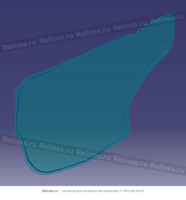 Плёнка водоотталкивающая передняя левая M1D/M1DFL2/J60/M1DFL3 - J60-***270