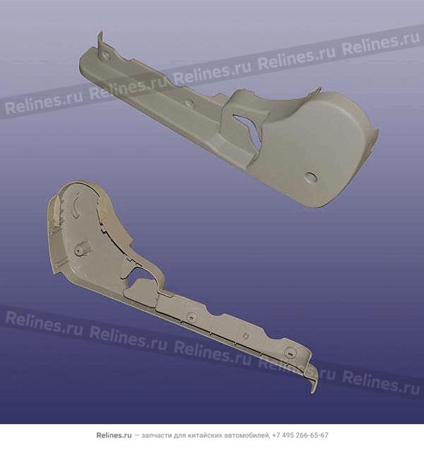 LH plastic plate-driver seat - A13-6***01BA