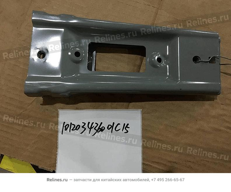 RH frt seat belt UPR reinf plate, UPR - 50440***0C15