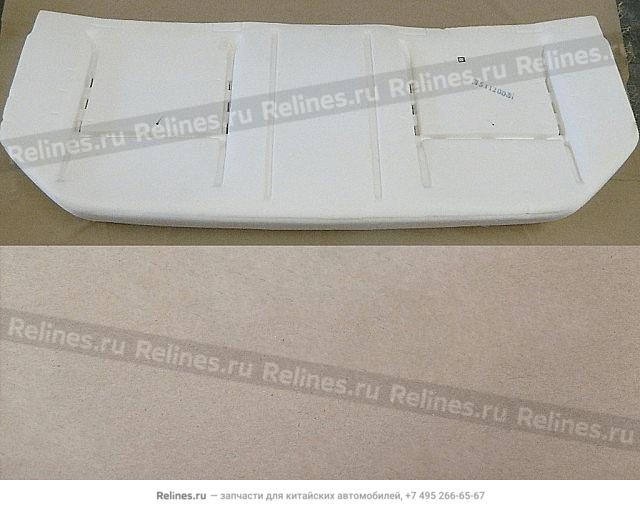 RR seat cushion foam assy