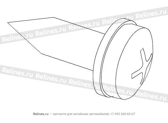 Cross pan head tapping flat washer screw - Q220***F3E