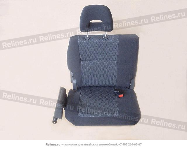 RR seat assy RH(fabric black) - 700082***8-0087