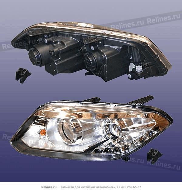 Фара передняя левая - T21-***010