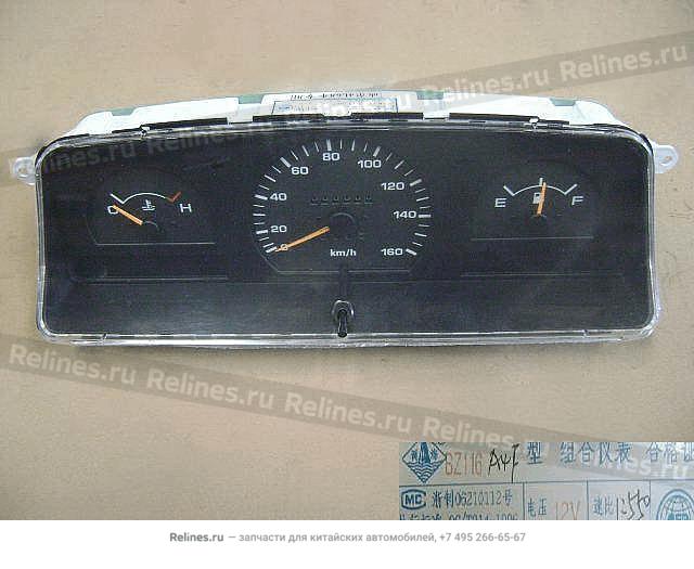 Combination instrument assy(economic 3 p