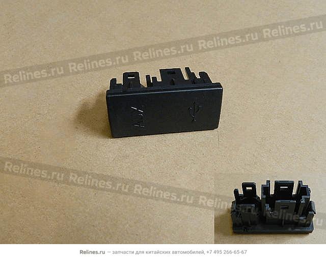 Корпус разъема auxin/USB - 79011***W09A