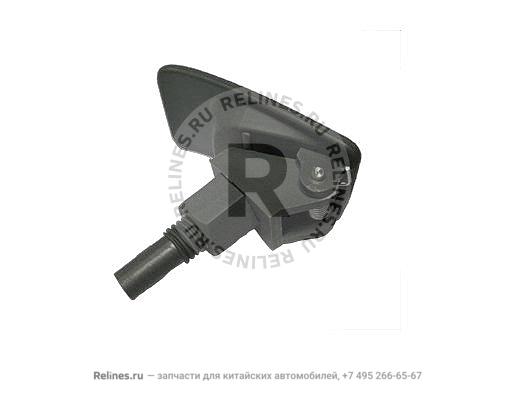 Handle assy-engine chamber cover