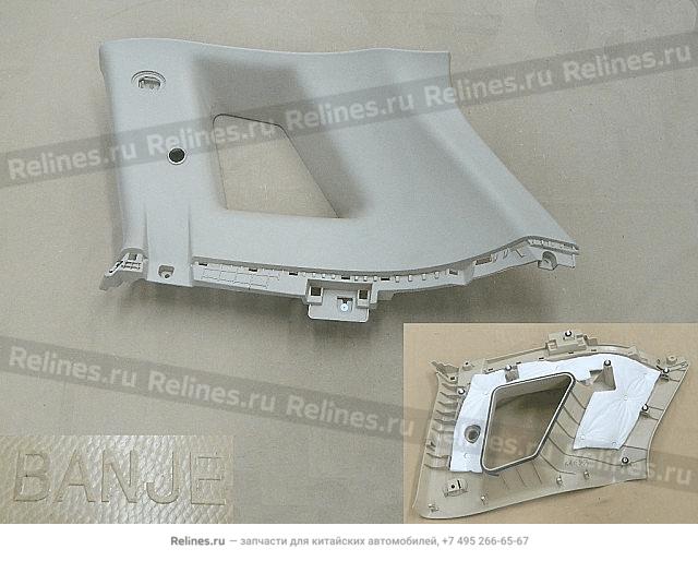 Upper protecting panel assy-c pillar RH