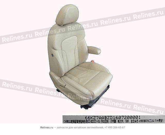 FR seat assy RH(elec 4 corium) - 690080***16A3Y