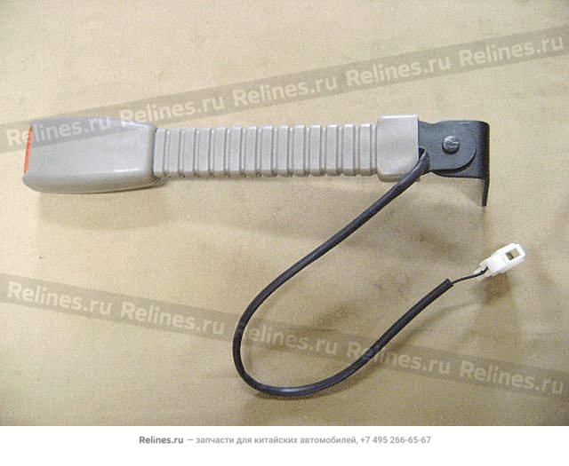 Seat belt buckle assy(coffee export alar