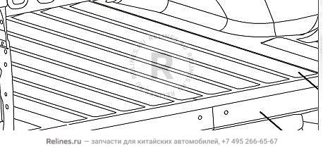 Bottom plate assy cargo body