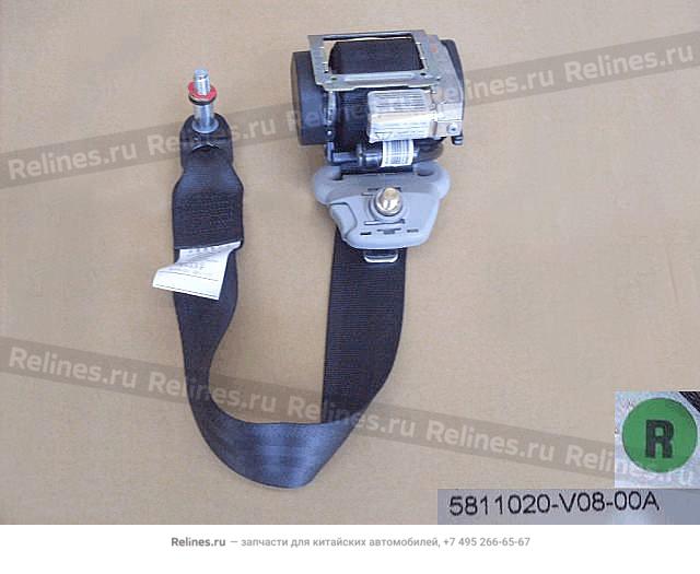 FR seat belt assy RH - 581102***8-00A