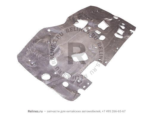 Shock absorbing gasket - FR baffle