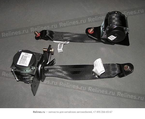 Seat belt assy rear - J42-***210