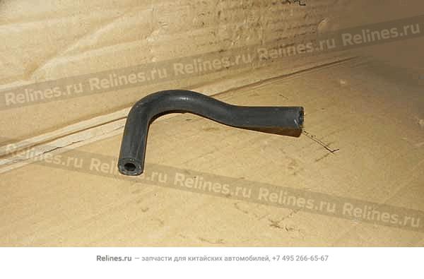 Outlet warm hose-throttle