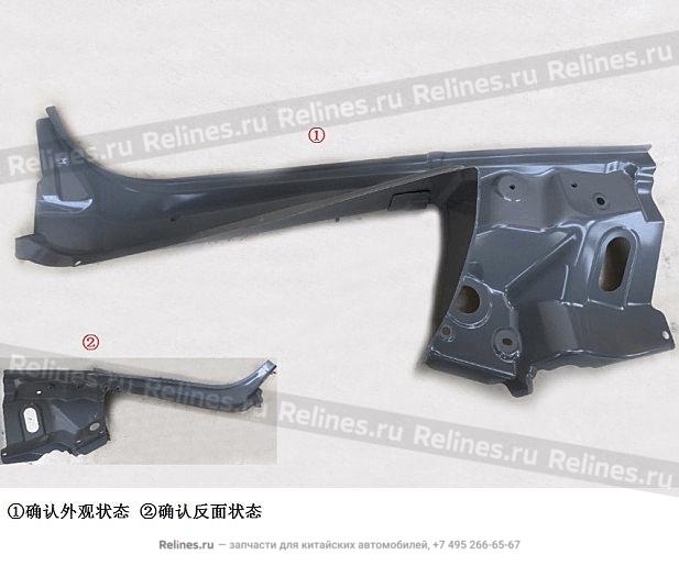 Суппорт заднего левого фонаря - 54011***Z0YA