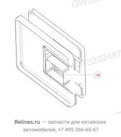 Бампер задний - 28041***W10A