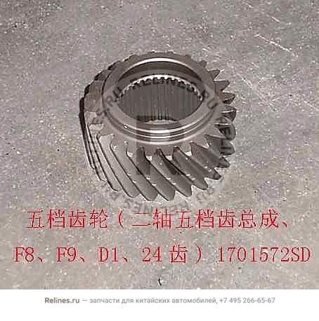 5TH gear(5TH gear ASSY-2ND shaft F8 F9) - 170***SD